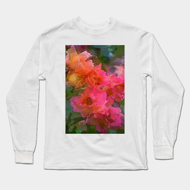 Rose 219 Long Sleeve T-Shirt by secretgardener